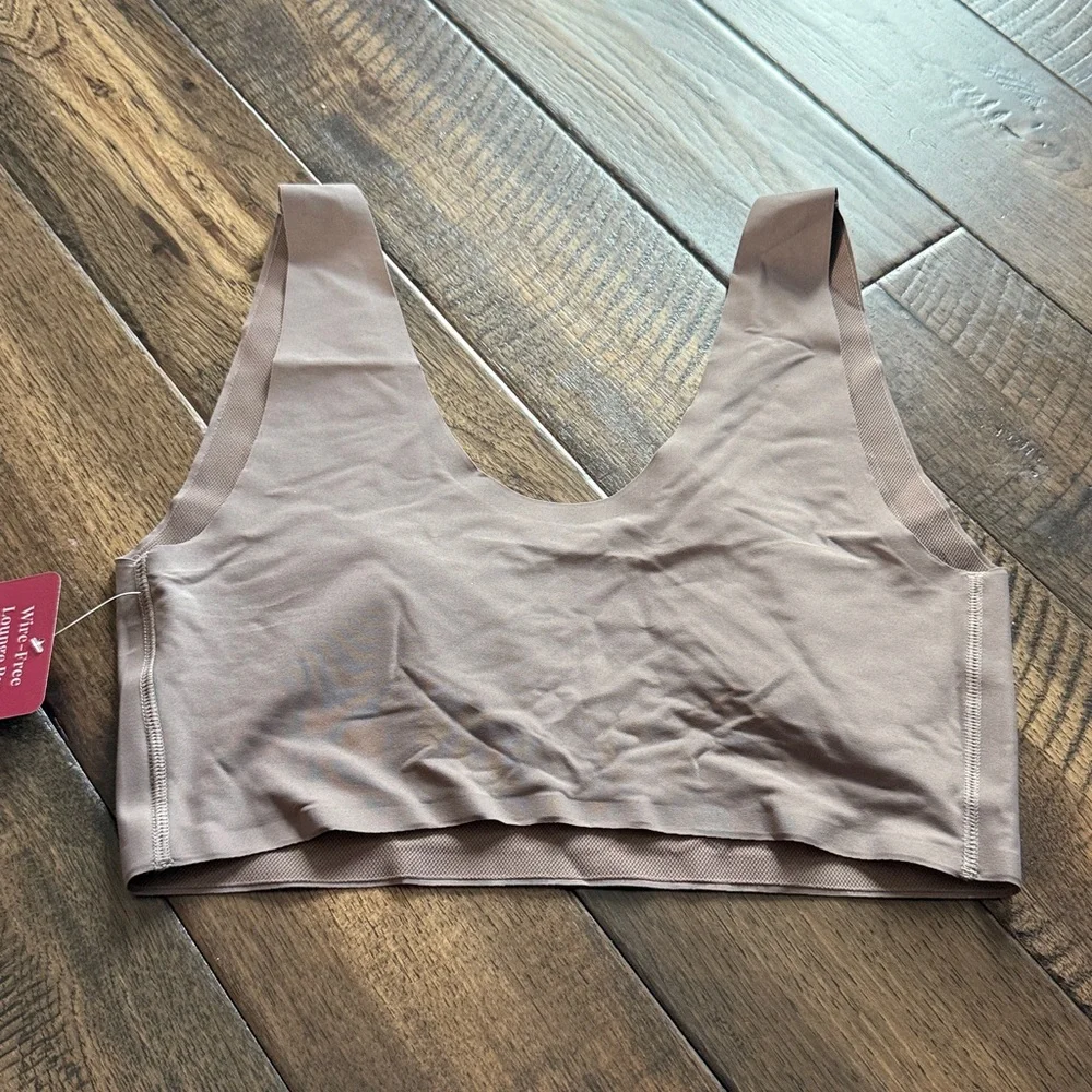 Anti by Proof NWT Lounge Bra Size Large‎ cocoa color Wire Free